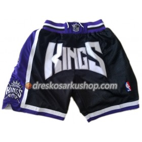 NBA Sacramento Kings Muški Džepne Kratke Hlače Crno Swingman